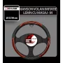 Wood imitation, steering wheel cover - M - Ø 37/39 cm