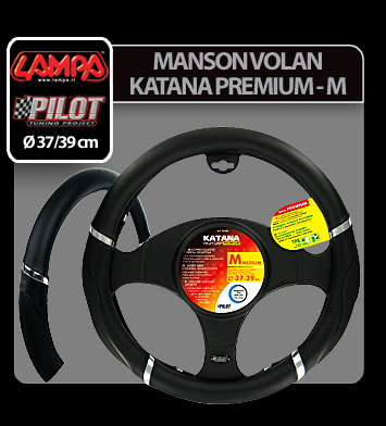 Katana TPE steering wheel cover - M - Ø 37/39 cm thumb