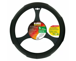 Kuro, TPE steering wheel cover - S - Ø 35-37 cm - Black