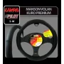 Kuro, TPE steering wheel cover - S - Ø 35-37 cm - Black