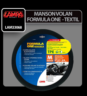 Lampa textil Formula One kormányhuzat - Ø 37-39 cm thumb