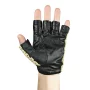 Pilot-1 half finger driving gloves - L - Black