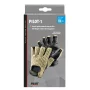 Pilot-1 half finger driving gloves - XL - Black