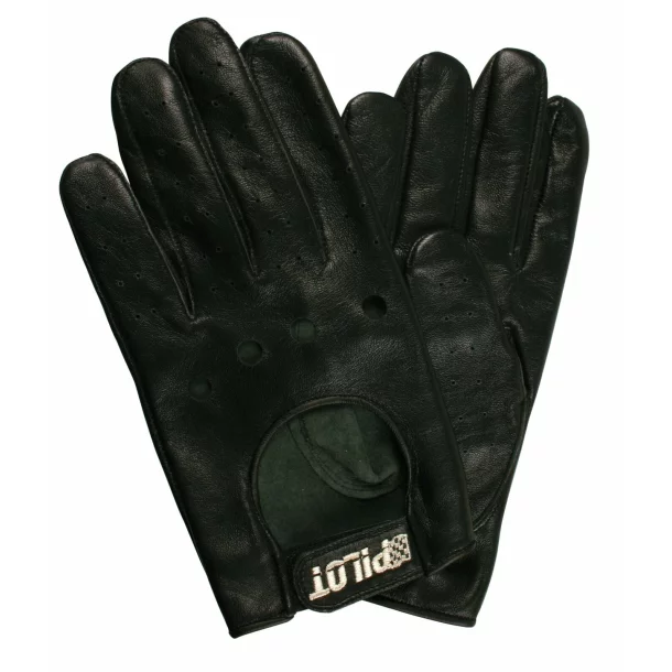 Pilot-3 driving gloves - L - Black