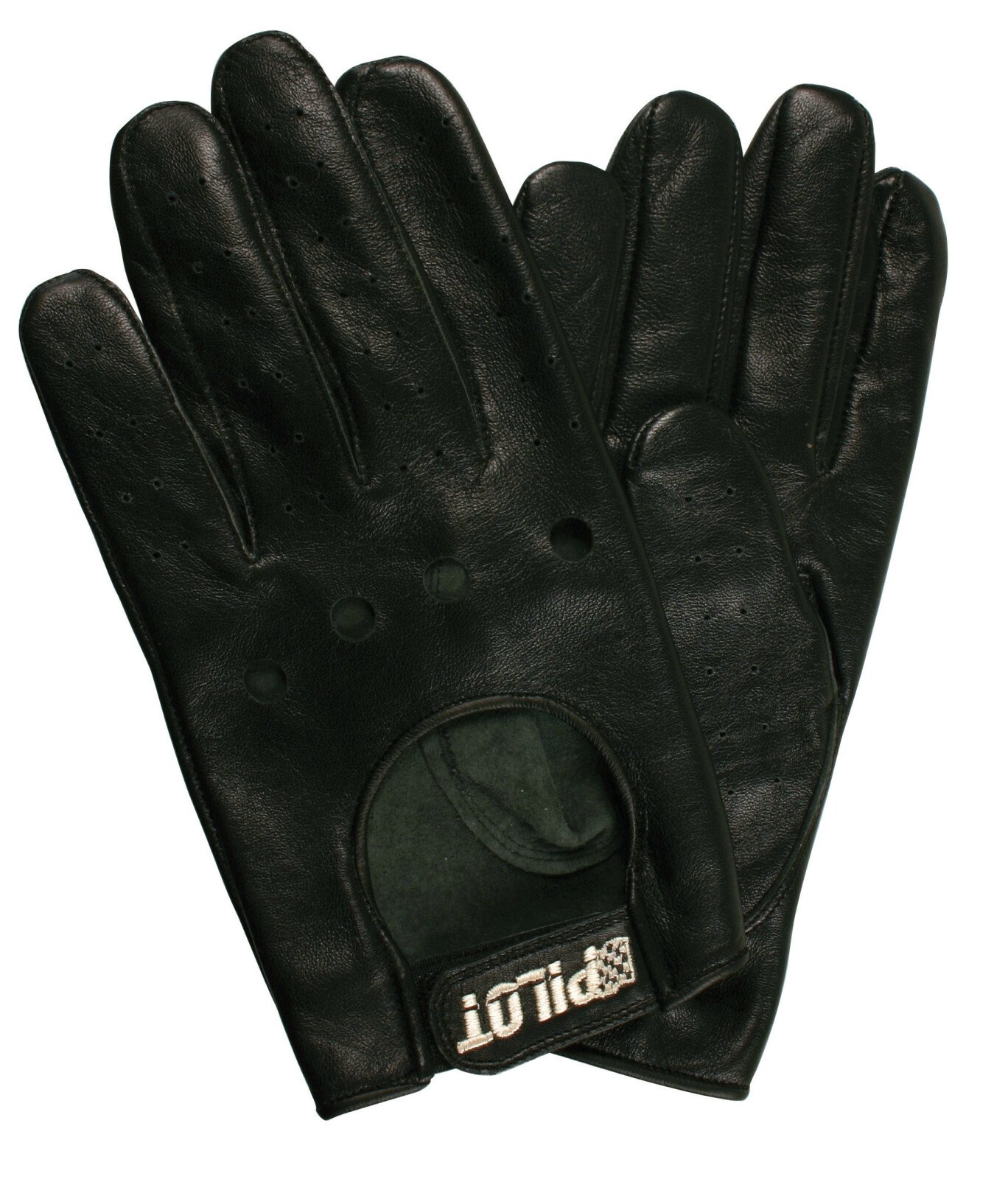 Pilot-3 driving gloves - M - Black thumb