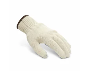 Non-slip cotton gloves with pvc dots - XL