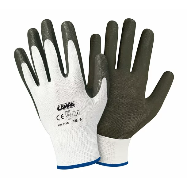 Nitrile gloves - 9 - L