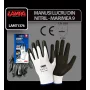 Nitrile gloves - 9 - L