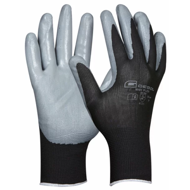 Midi Flex nitrile gloves - 10