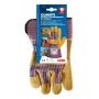 Real leather working gloves - 9 - L