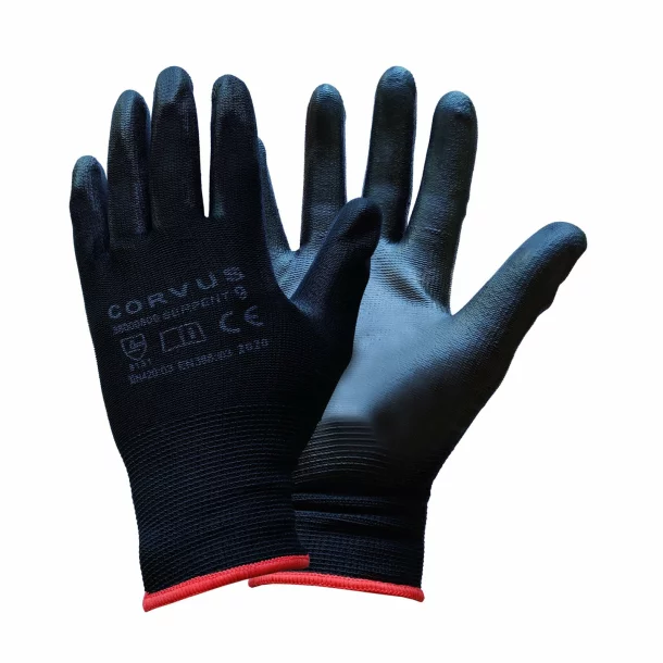 Corvus polyurethane gloves - Size 9 - M