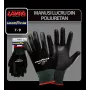 Polyurethane gloves - 9 - L