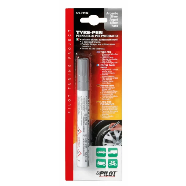 Tire paint pen - Silver