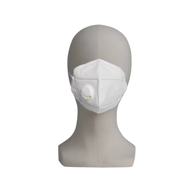Mască de protecție KN95 = FFP2 cu 5 straturi și valvă