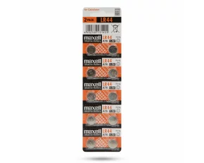 Maxell - Baterie tip buton LR44 Alkaline • 1,5V