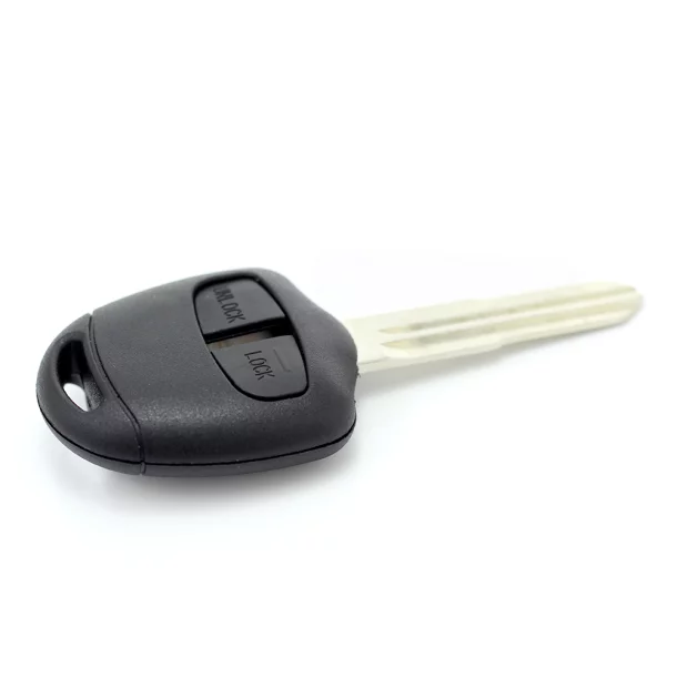 Mitsubishi - Carcasa cheie 2 butoane, lama pe dreapta