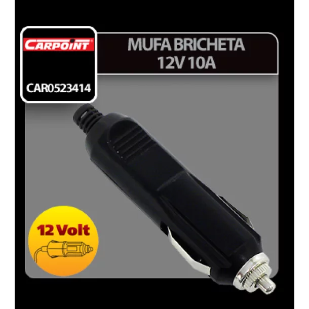 Cigarette lighter plug 12V 10A Carpoint