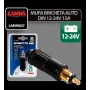 DIN cigarette lighter plug, 12/24V 15A - Resealed