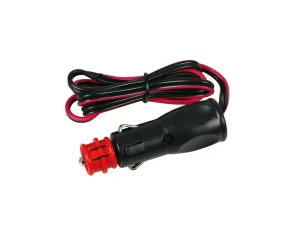 Universal cigarette lighter plug with cable 12/24V