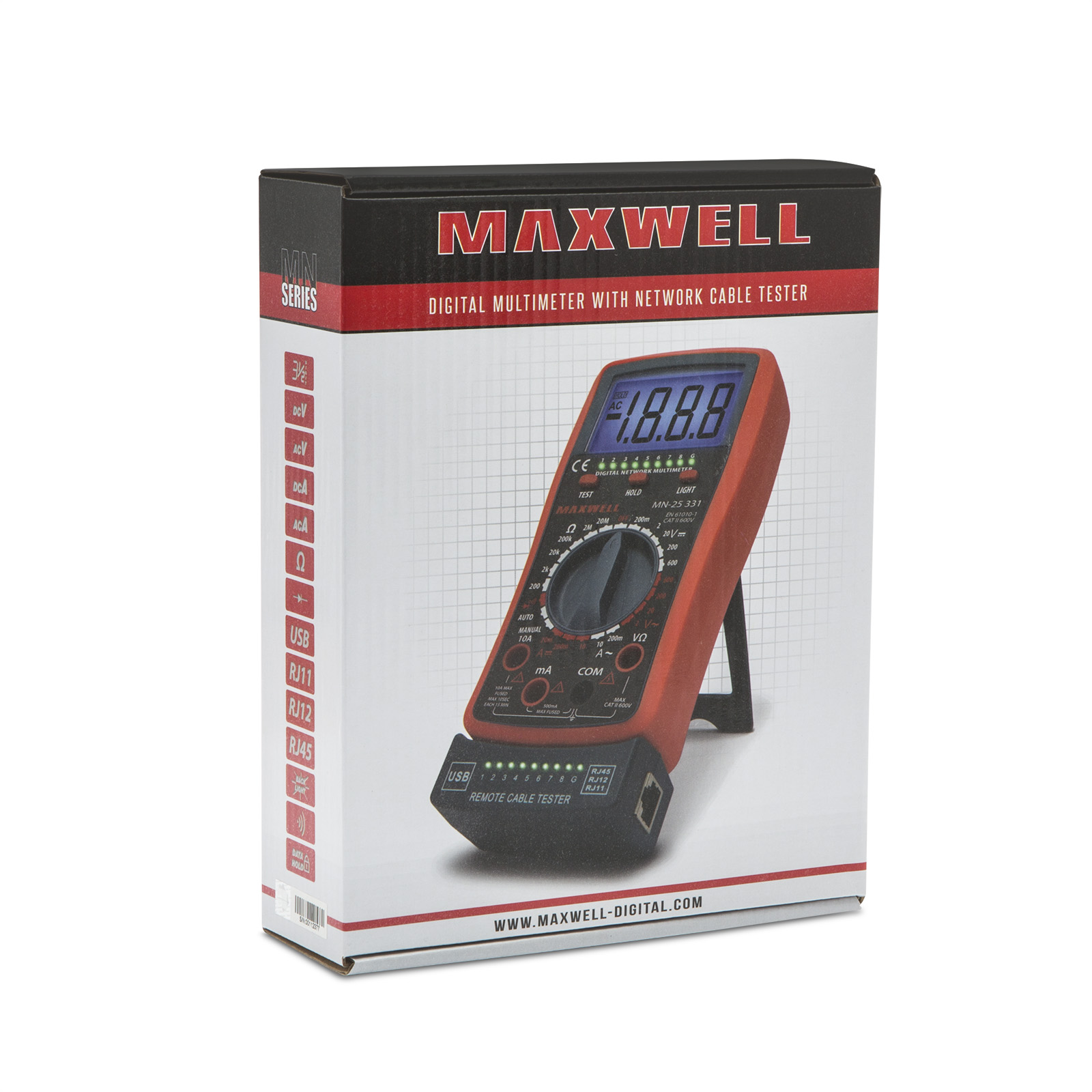 Digital Multimeter with Cable Tester thumb
