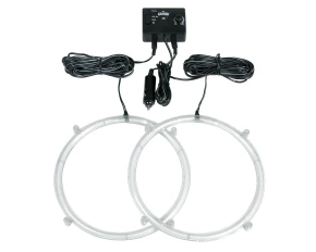 Neoane boxe cu music senzor NR-20, Ø 20cm 12V - Albastru