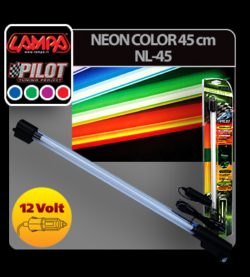 NL45, szines neon 12V - 45 cm - Lila thumb