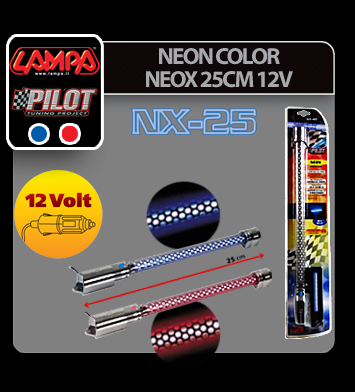 Neon color Neox 25cm 12V - Albastru thumb