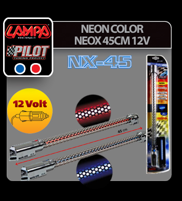 Neon color Neox 45cm 12V - Albastru thumb