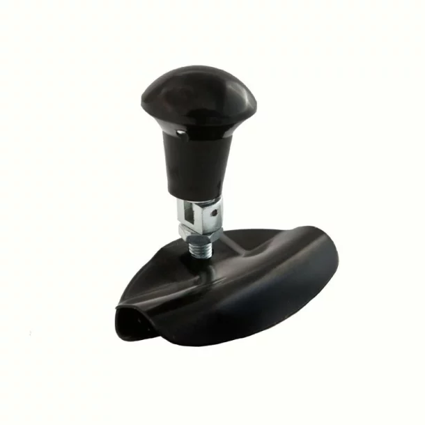 4Cars Steering wheel knob - Black - Resealed