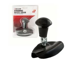 4Cars Steering wheel knob - Black - Resealed