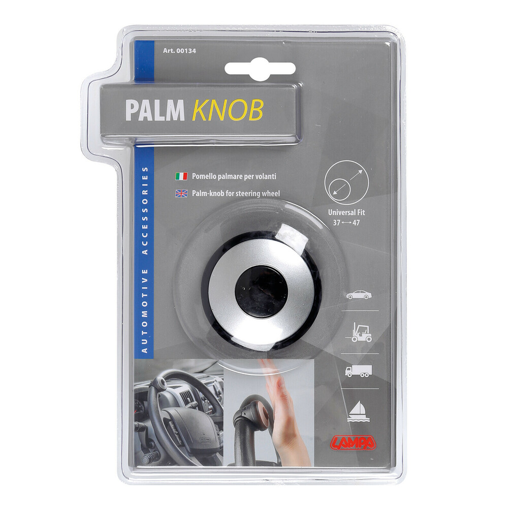Palm-Knob for steering wheel thumb