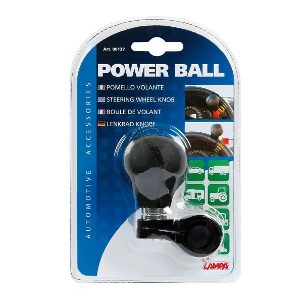 Power-Ball, steering wheel knob