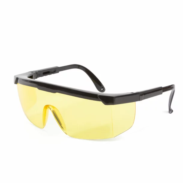 Professional goggles for people with glasses ,UV protection - yellow