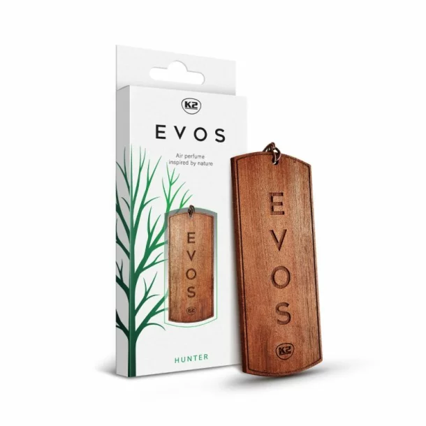 Evos wooden car air freshener - Hunter