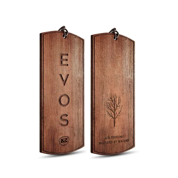 Evos wooden car air freshener - Samurai