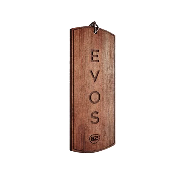 Evos wooden car air freshener - Samurai