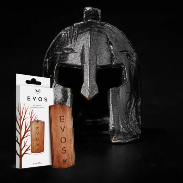 Evos wooden car air freshener - Sparta