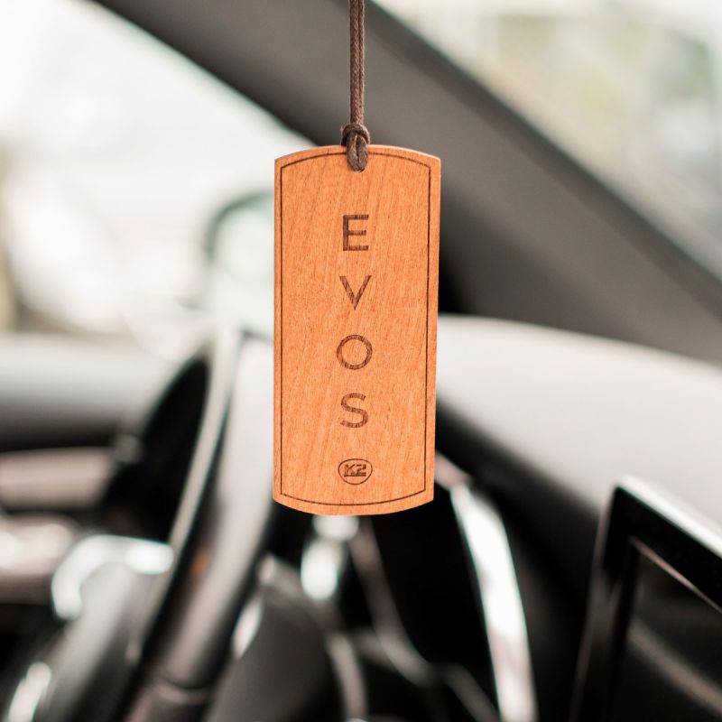 Evos wooden car air freshener - Unicorn thumb