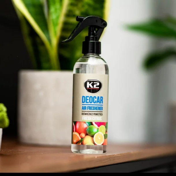 K2 Deocar illatosító porlasztós 250ml - Fresh Citrus