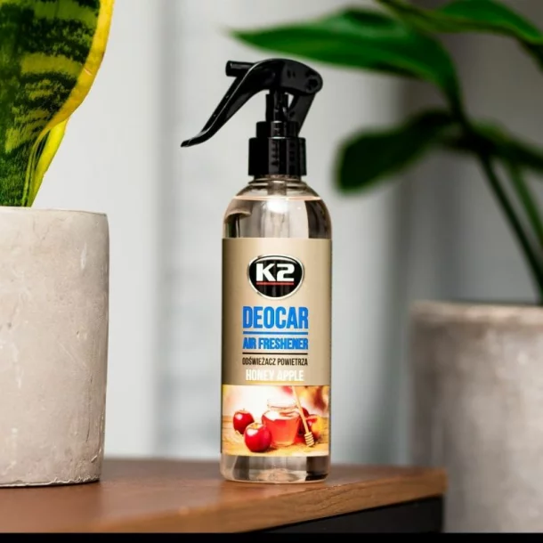 K2 Deocar air freshener 250ml - Honey Apple