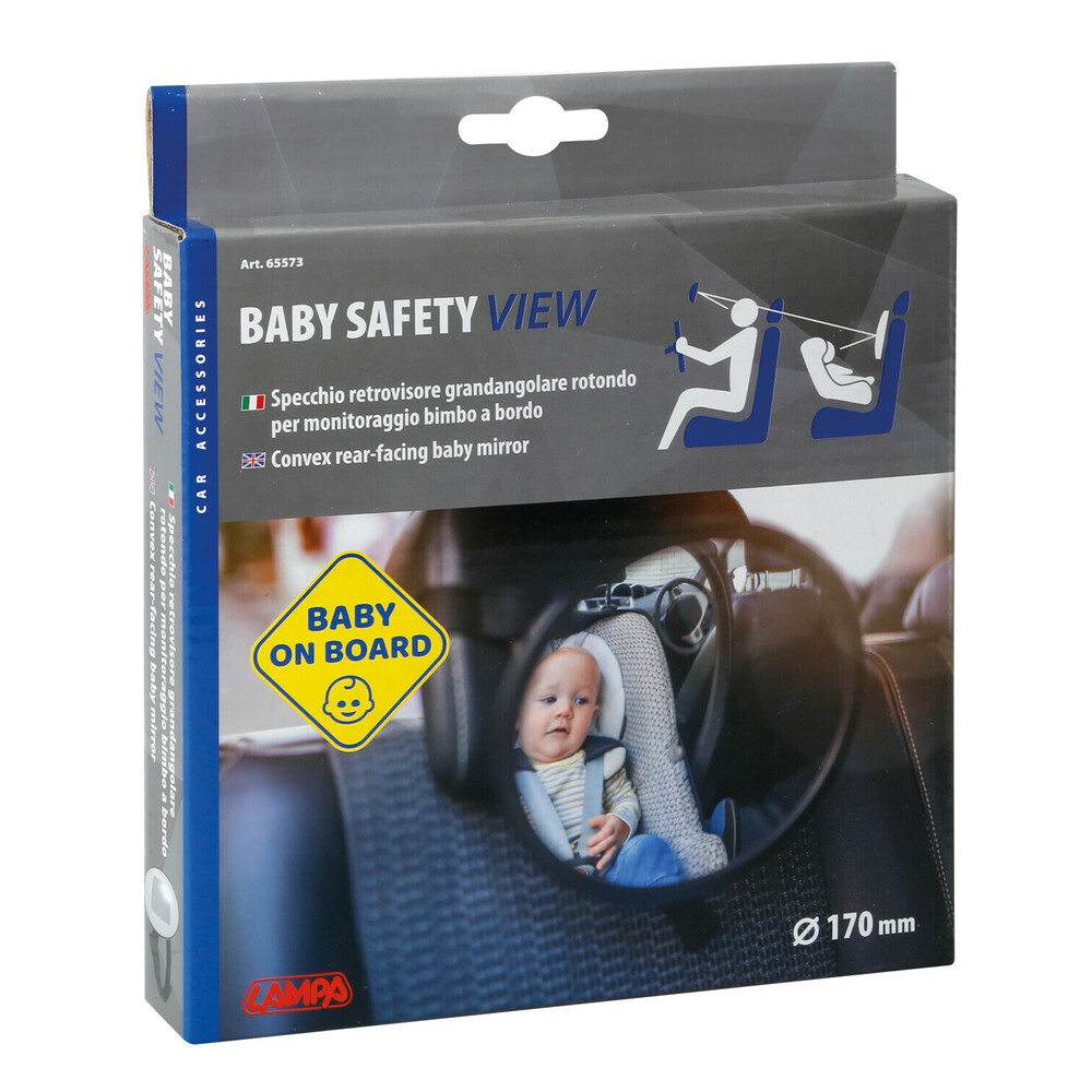 Baby Safety View convex rear-facing baby mirror Ø 170mm thumb