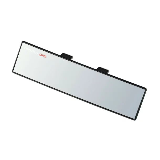 Convex, rear view wide-angle mirror - 300x65 mm