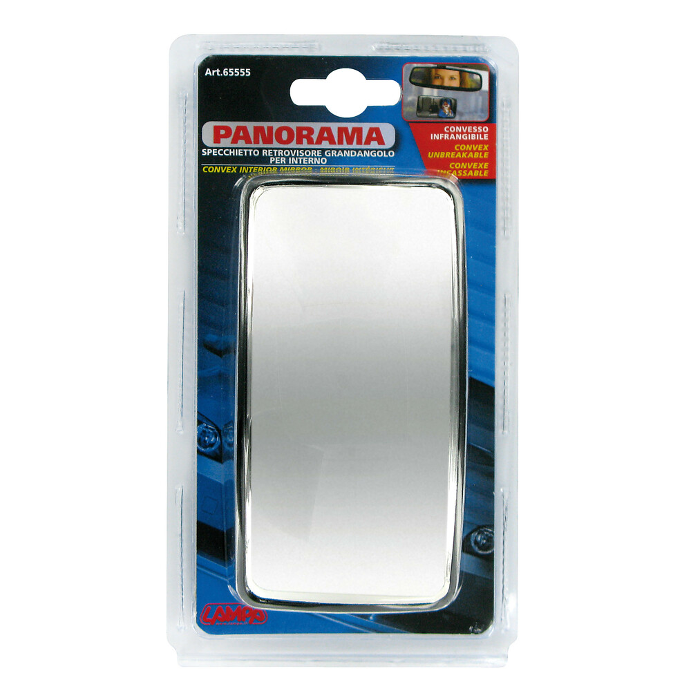 Panorama, convex interior mirror - 135x68 mm thumb