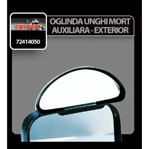 Auxiliary blindspot mirror exterior