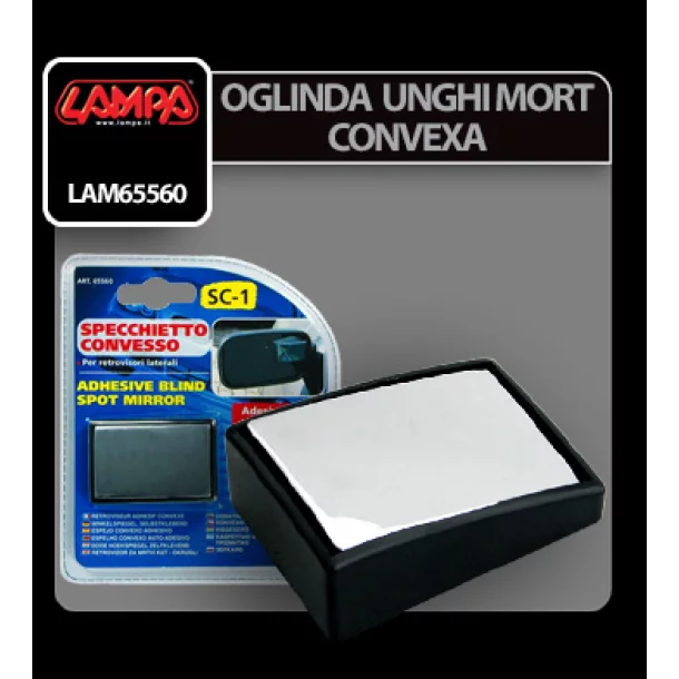 Oglinda unghi mort convexa Lampa 55x35mm