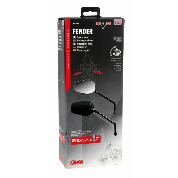 Oglinzi retrovizoare motocicleta Fender 2buc - Resigilat