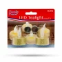 LED tealight - gold - 2 pcs