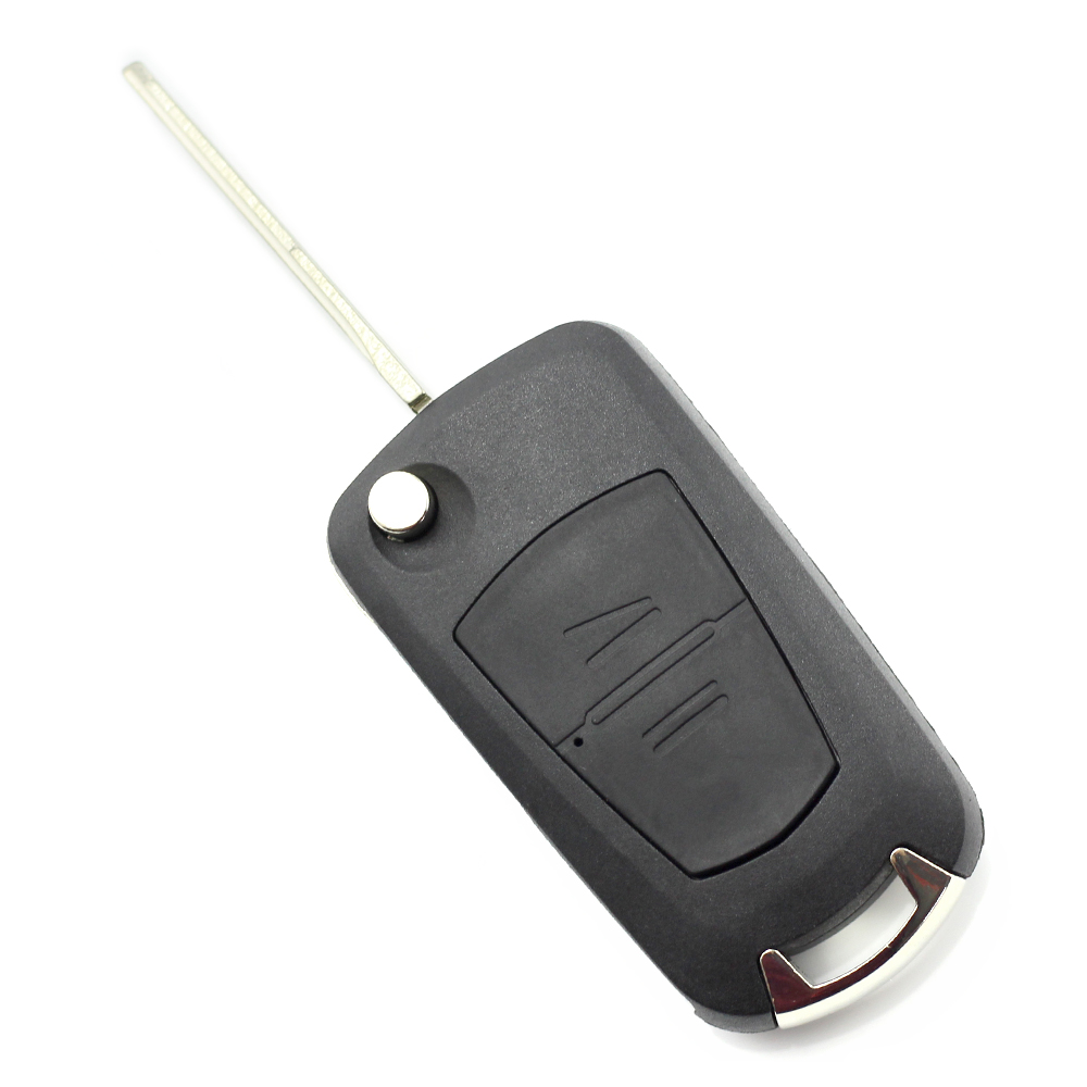 Opel - Carcasa tip cheie briceag cu 2 butoane, lama pe stanga thumb
