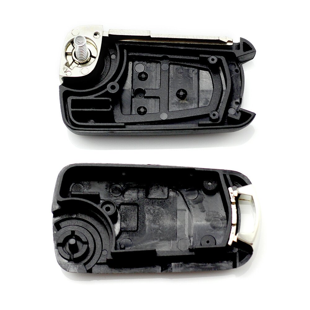 Opel - Carcasa tip cheie briceag cu 3 butoane, lama pe stanga thumb