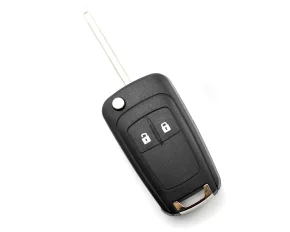 Opel / Chevrolet - Carcasa cheie - 2 butoane - tip briceag